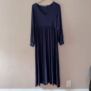Target navy blue maternity dress